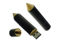 Форма карандаша 2 ручек Усб гигабайта 2,0 бамбуковая с логотипом лазера Энгавед