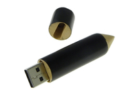 Форма карандаша 2 ручек Усб гигабайта 2,0 бамбуковая с логотипом лазера Энгавед